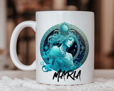 Coffee mug zodiac Aquarius